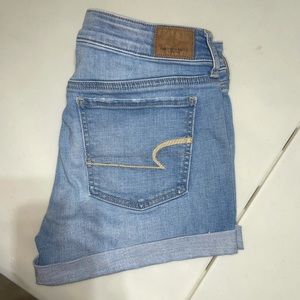 American Eagle Midi Jean Shorts